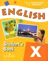 English: Student's Book X / Английский язык 10 класс Издательство: Просвещение, 2007 г Твердый переплет, 224 стр ISBN 978-5-09-016014-8 Тираж: 20000 экз Формат: 70x90/16 (~170х215 мм) инфо 11914l.